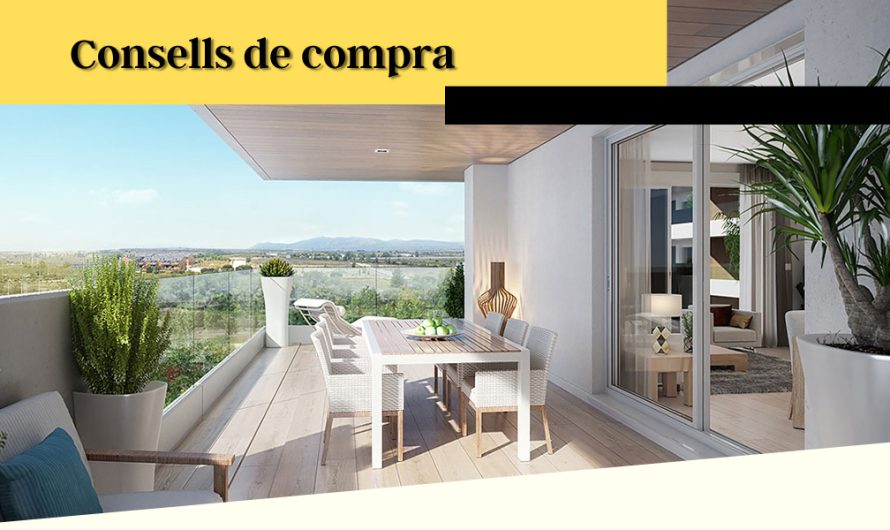 Terrassa o més metres quadrats a dins? El dilema etern a l’hora de comprar pis